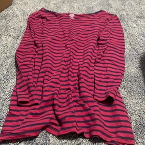 Old Navy red and blue stripped tunic